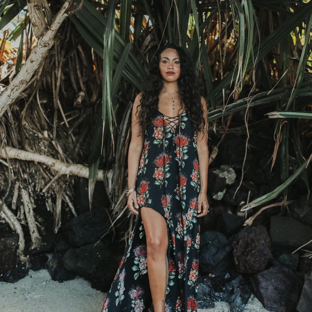 Alohiwai SHANTI dress in Red Lehua❤️